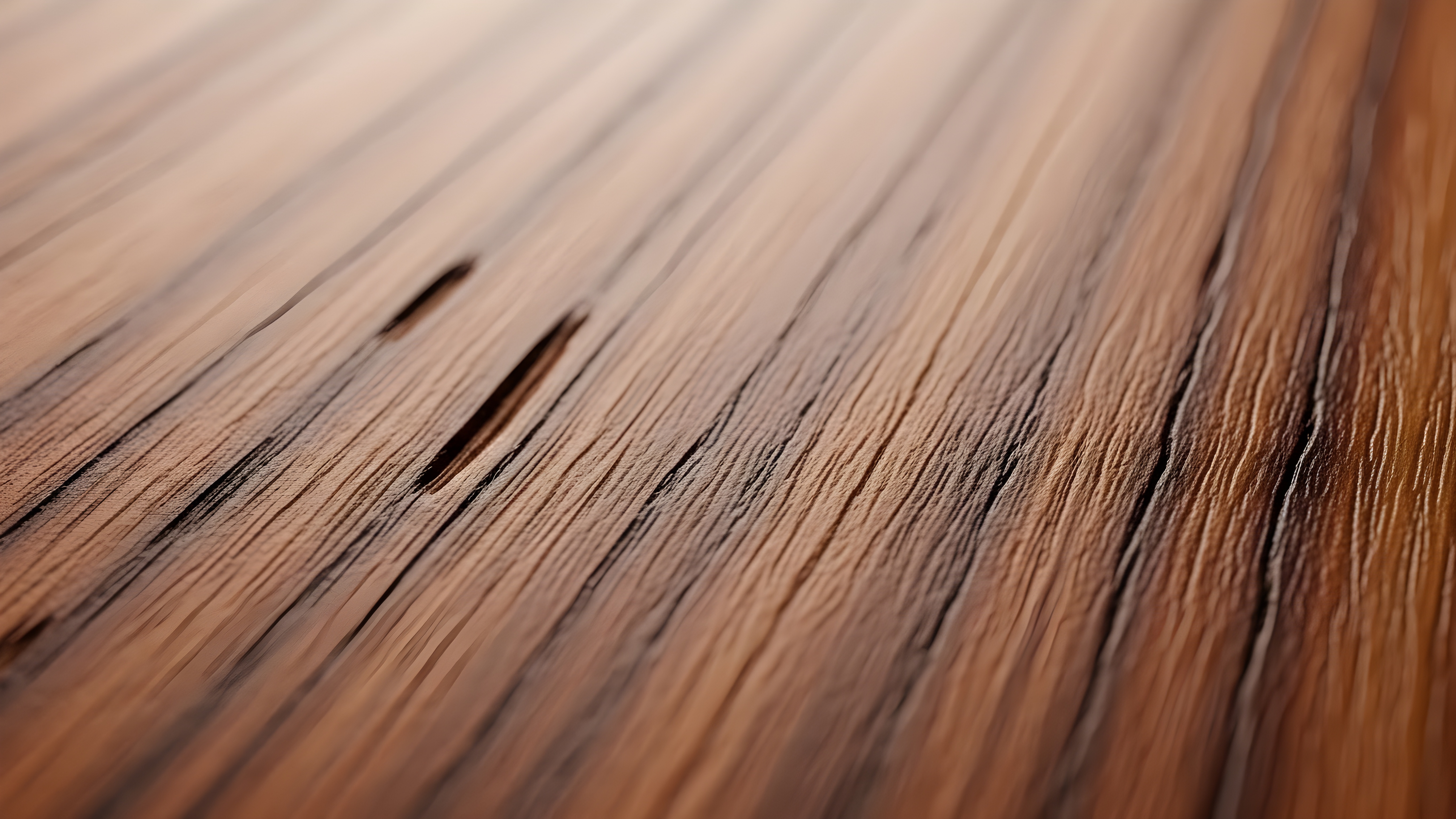 Close up of brown textured wooden surface. Closeup photograph of a brown wooden surface showing its detailed texture and pattern.